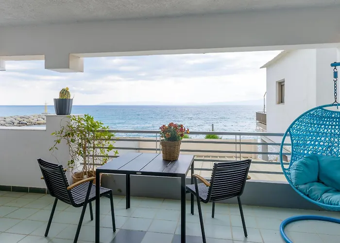 شقة Agali 1 Mesonet In Front Of The Sea Akrogiali