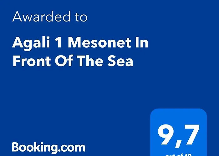 아파트 Agali 1 Mesonet In Front Of The Sea *