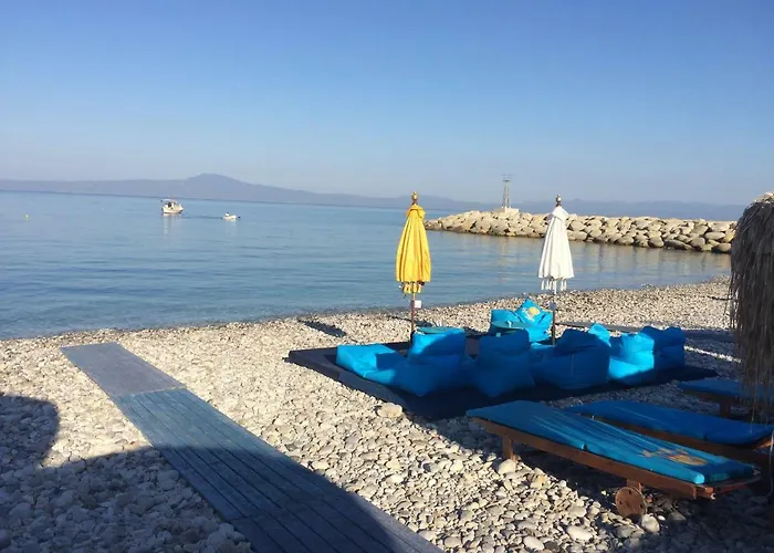 아파트 Agali 1 Mesonet In Front Of The Sea Akrogiali